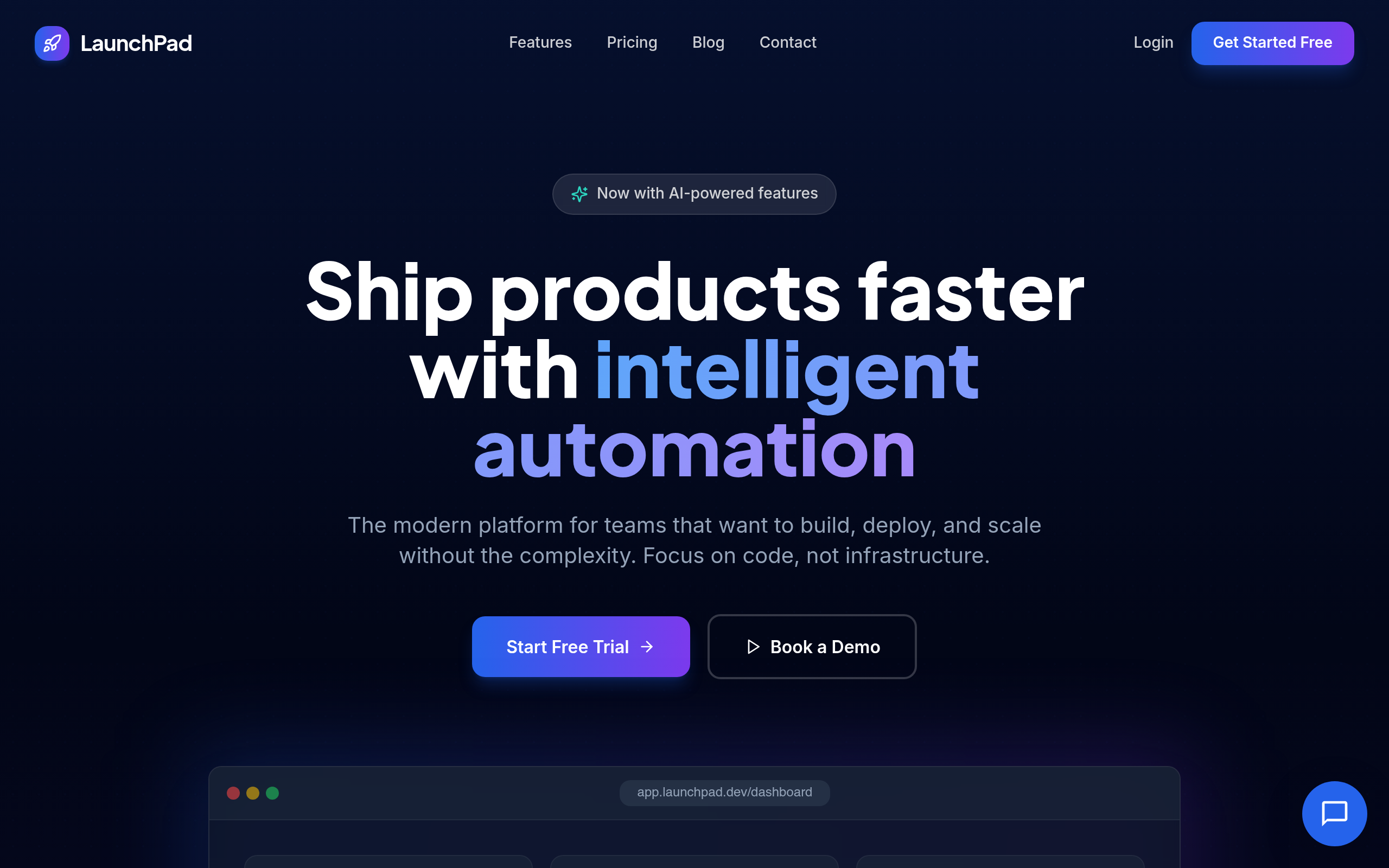 SaaS Landing